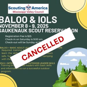 Fall BALOO/IOLS Training - CANCELLED